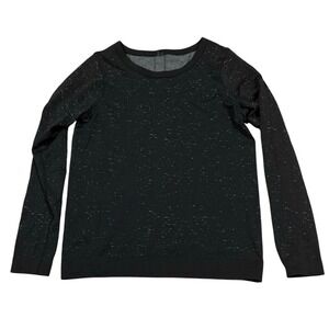 Lululemon Swiftly Tech‎ Long Sleeve (Breeze) Black / White Women's Size 6
